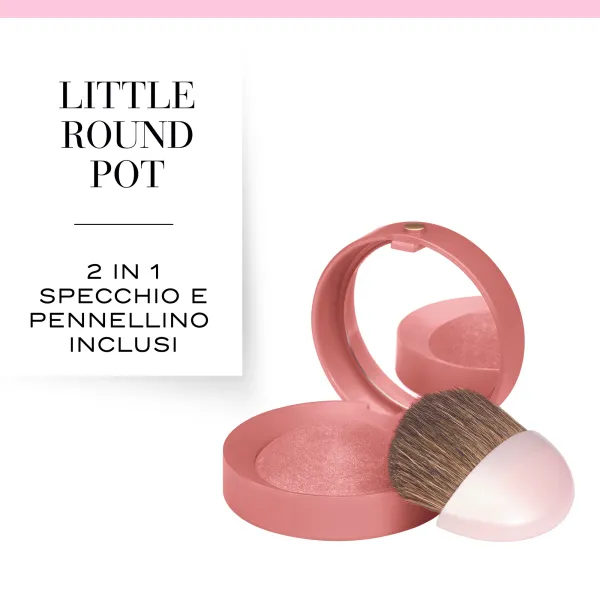 Little Round Pot. 74 Rose ambre