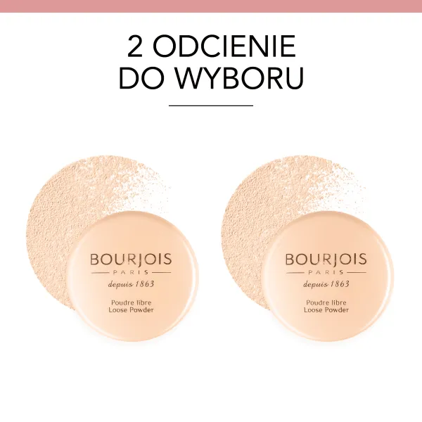 Puder sypki Bourjois - 01 Peach