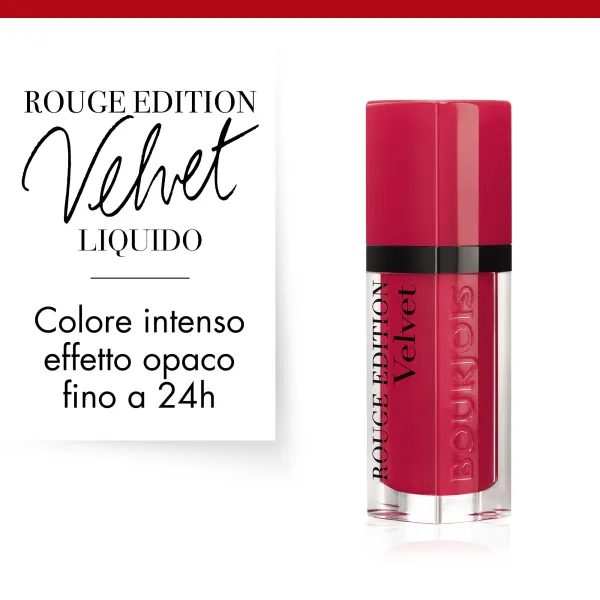 Rouge Edition Velvet. 02 Frambourjoise