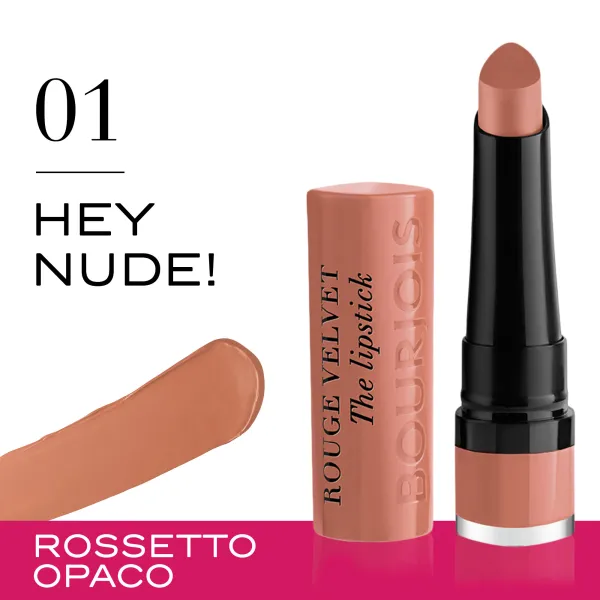 Rouge Velvet The Lipstick. 01 Hey Nude !