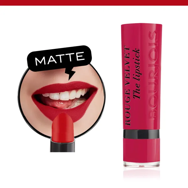 Rouge Velvet The Lipstick. 09 Fuchsia botté