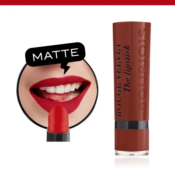 Rouge Velvet The Lipstick. 12 Brunette