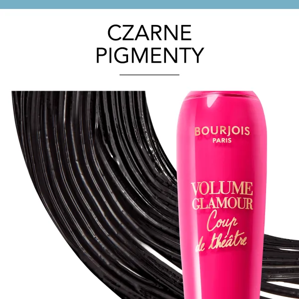 Bourjois pogrubiający i podkręcający tusz do rzęs z olejkiem arganowym Volume Glamour Coup de Théâtre 02 Black 